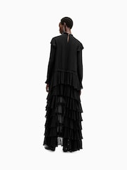 AllSaints Black Cavarly Maxi Dress - Image 2 of 6