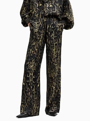 AllSaints Brown Charli Trousers - Image 2 of 8
