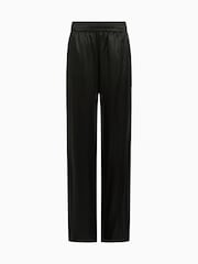 AllSaints Black Charli Stch Trousers - Image 9 of 9