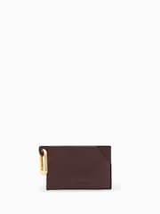AllSaints Red Hex Card Holder - Image 3 of 6