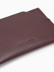 AllSaints Red Hex Card Holder - Image 5 of 6