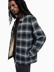 AllSaints Blue Marley Jacket - Image 2 of 8