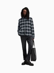 AllSaints Blue Marley Jacket - Image 3 of 8