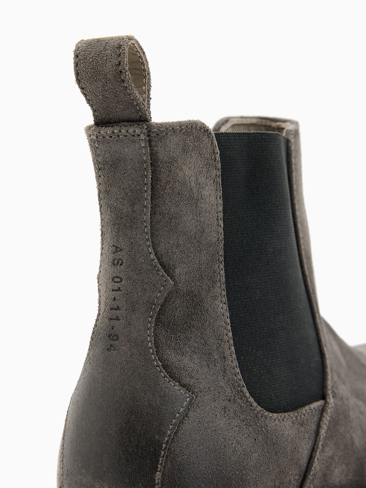 AllSaints Creed Stiefel aus Veloursleder - Bild 6 von 6