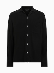 AllSaints Black Cudi Shirt - Image 7 of 7