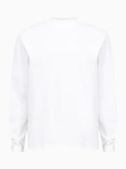 Blanco - AllSaints Nero Long Sleeve Crew T-Shirt - Imagen 7 de 7