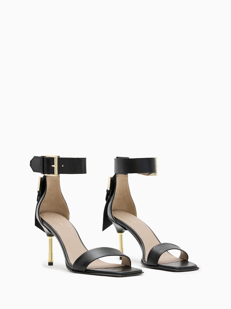 AllSaints Noir Mid Sandals - Изображение 2 из 5