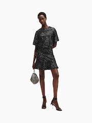 AllSaints Black Ivy Skirt - Image 1 of 8