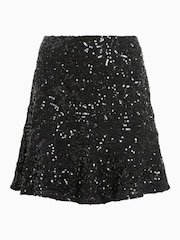 AllSaints Black Ivy Skirt - Image 8 of 8