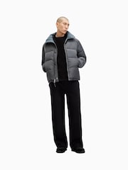 AllSaints Grey Novern Jacket - Image 6 of 10
