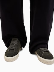AllSaints Grey Klop Suede Low Top - Image 1 of 6