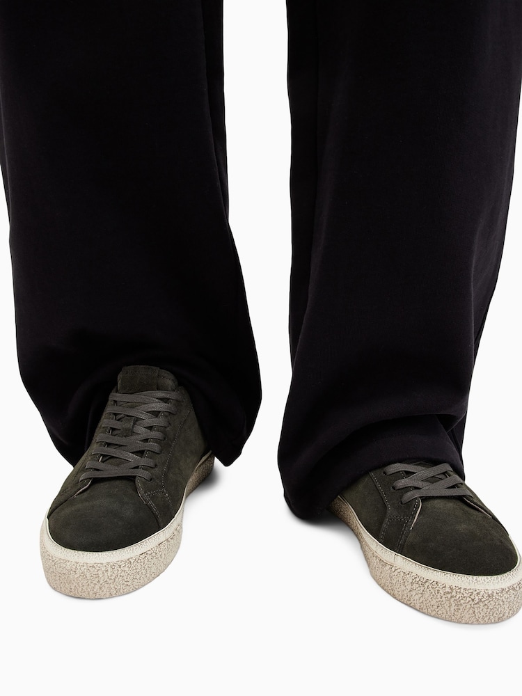 AllSaints Grey Klop Suede Low Top - Image 1 of 6