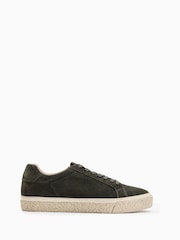 AllSaints Grey Klop Suede Low Top - Image 2 of 6