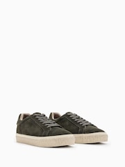 AllSaints Grey Klop Suede Low Top - Image 3 of 6