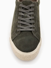AllSaints Grey Klop Suede Low Top - Image 6 of 6