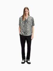 AllSaints Black Oscillation Shirt - Image 3 of 7