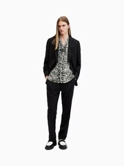 AllSaints Black Oscillation Shirt - Image 4 of 7