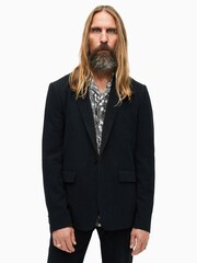 AllSaints Black Oscillation Shirt - Image 6 of 7