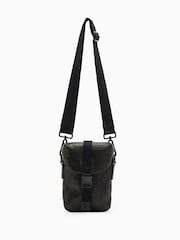 AllSaints Black Juan Cross-Body Bag - Image 1 of 7