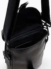 AllSaints Black Juan Cross-Body Bag - Image 2 of 7