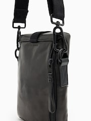 AllSaints Black Juan Cross-Body Bag - Image 4 of 7