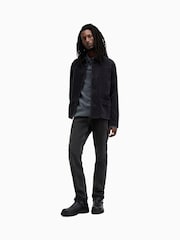 AllSaints Statten Langärmeliges Polo-Shirt - Bild 5 von 7
