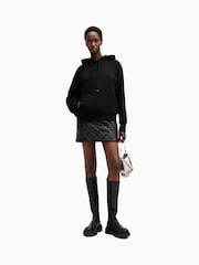 AllSaints Black Talon Undrgrnd Hoodie - Image 5 of 9