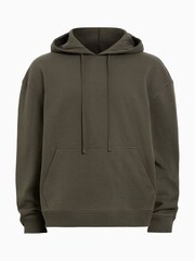 AllSaints Green Patton Oth Hood 100% Cotton Sweatshirt - Image 7 of 7