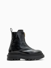 AllSaints Black Othello Boots - Image 1 of 5