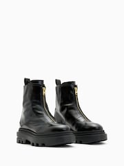AllSaints Black Othello Boots - Image 2 of 5