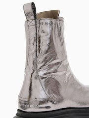 AllSaints Grey Othello Boots - Image 5 of 5