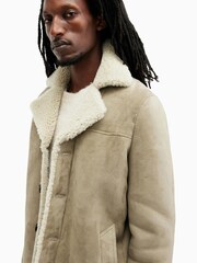 AllSaints Brown Paulson Coat - Image 2 of 9
