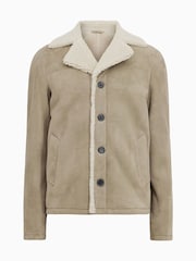 AllSaints Brown Paulson Coat - Image 9 of 9