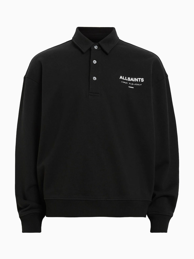 AllSaints Underground Polo Shirt - Bild 7 von 7