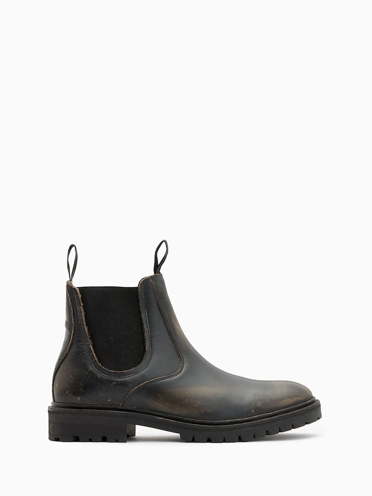 AllSaints Brown Toby Boots - Image 1 of 6