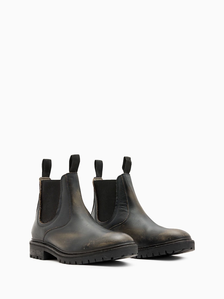 AllSaints Brown Toby Boots - Image 3 of 6