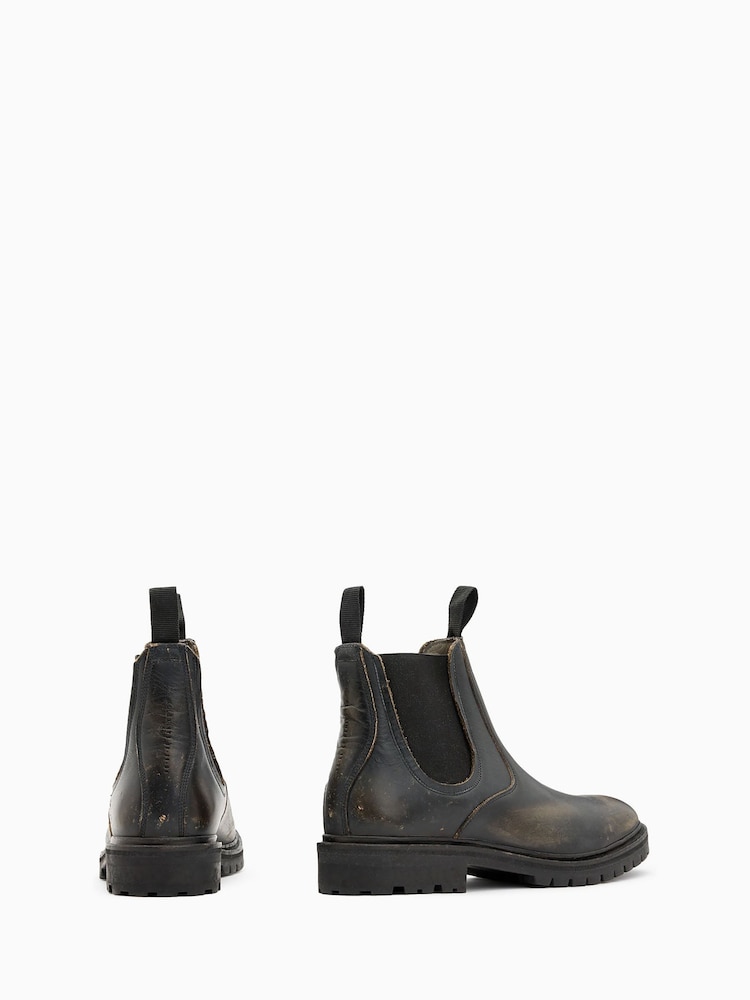 AllSaints Brown Toby Boots - Image 4 of 6