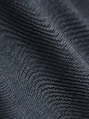 Reiss Airforce Blue Malibu Regular-Fit Double-Breasted Sharkskin Wool-Blend Suit Blazer - Image 10 of 10