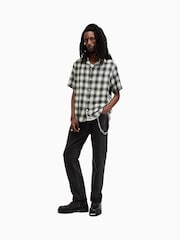 AllSaints White Underground Check Shirt - Image 3 of 7
