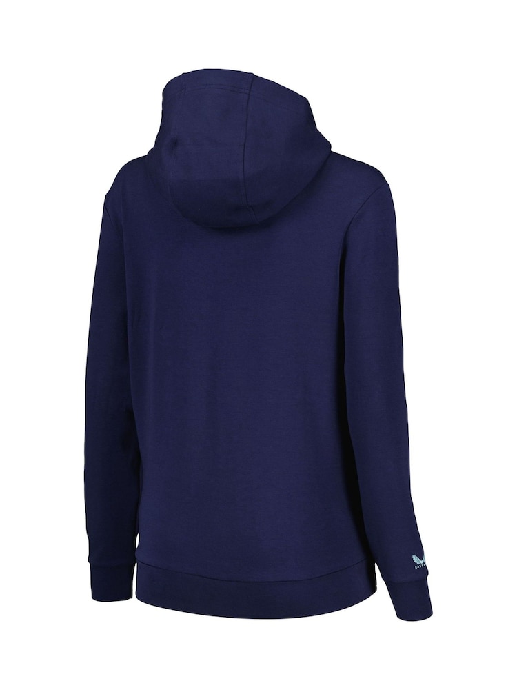 Castore Blue Womens Everton Travel Jacket - Image 2 of 3