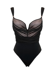 Pour Moi Сетка с рюшами U-образной формы с мягкими боди - Image 3 of 4