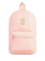 Personalised Kids Pink Backpack by Alphabet - Image 1 of 5
