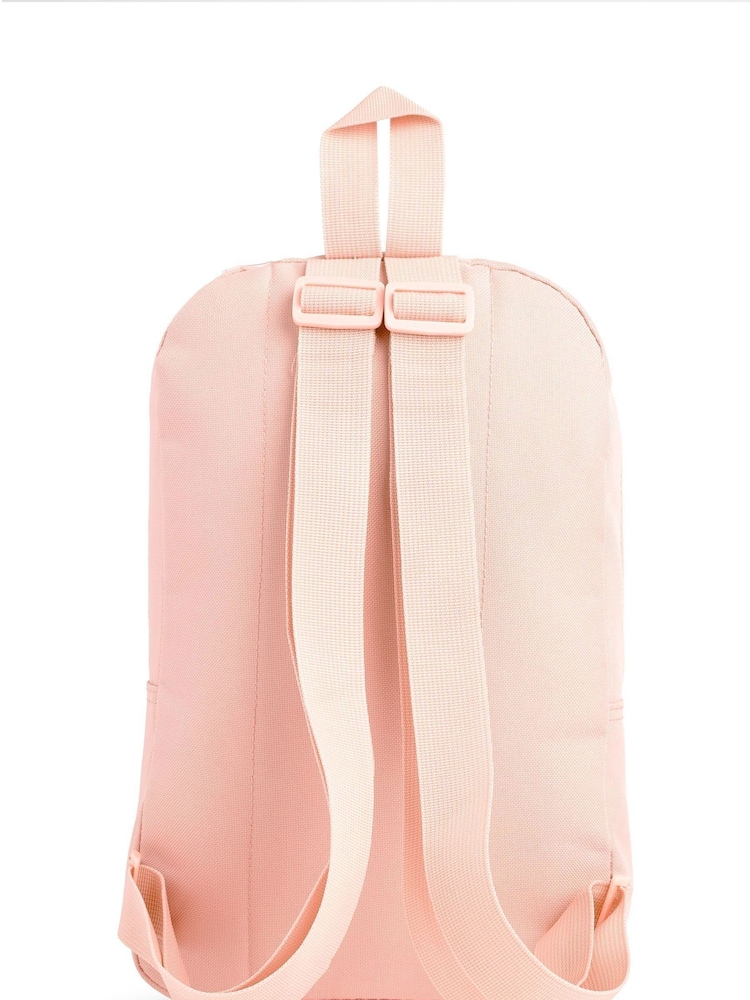 Personalised Kids Pink Backpack by Alphabet - Image 2 of 5
