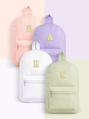 Personalised Kids Pink Backpack by Alphabet - Image 5 of 5
