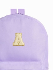 Personalised Kids Purple Backpack by Alphabet - Image 3 of 5