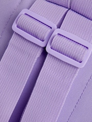 Personalised Kids Purple Backpack by Alphabet - Image 4 of 5