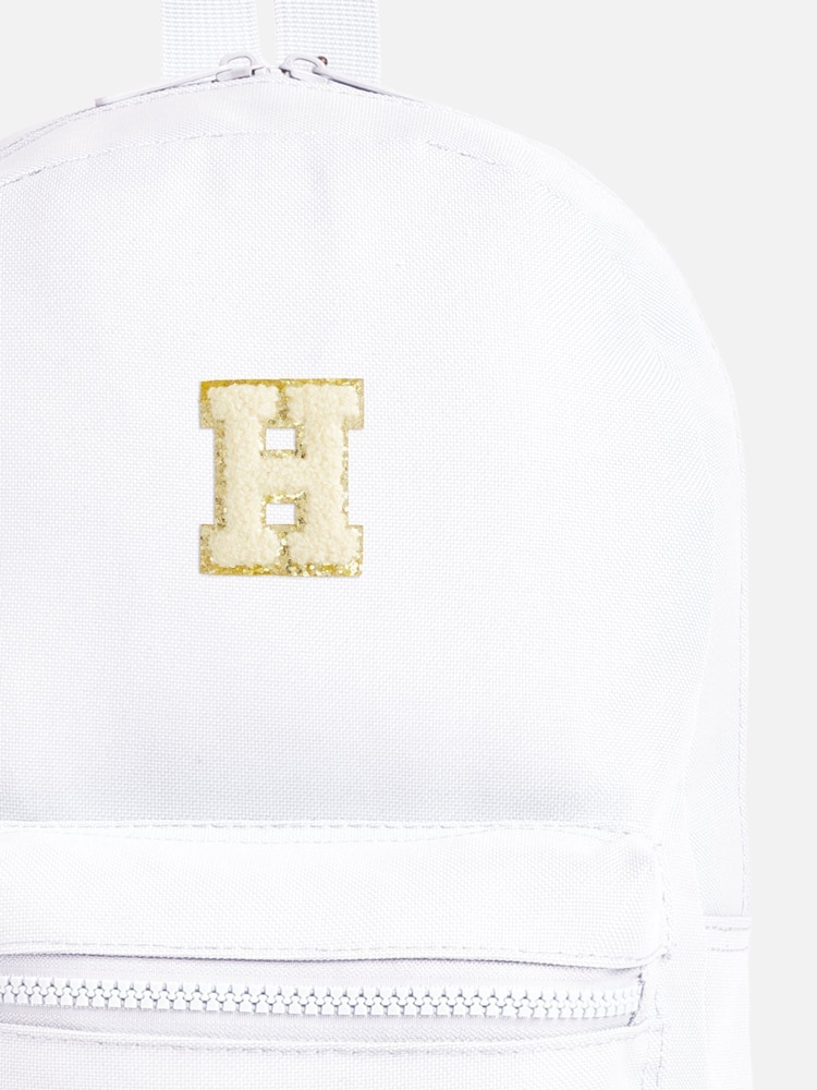 Alphabet Kids Personalised White Backpack - Image 2 of 5