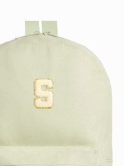Personalised Kids Green Backpack by Alphabet - Image 3 of 5