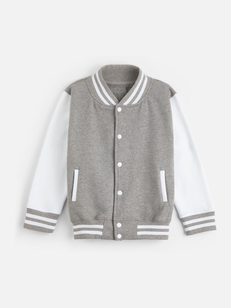 Personalised Kids Varsity Jacket by Dollymix - Image 1 of 5