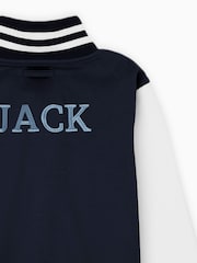 Dollymix Kids Blue Personalised Varsity Jacket - Image 3 of 5